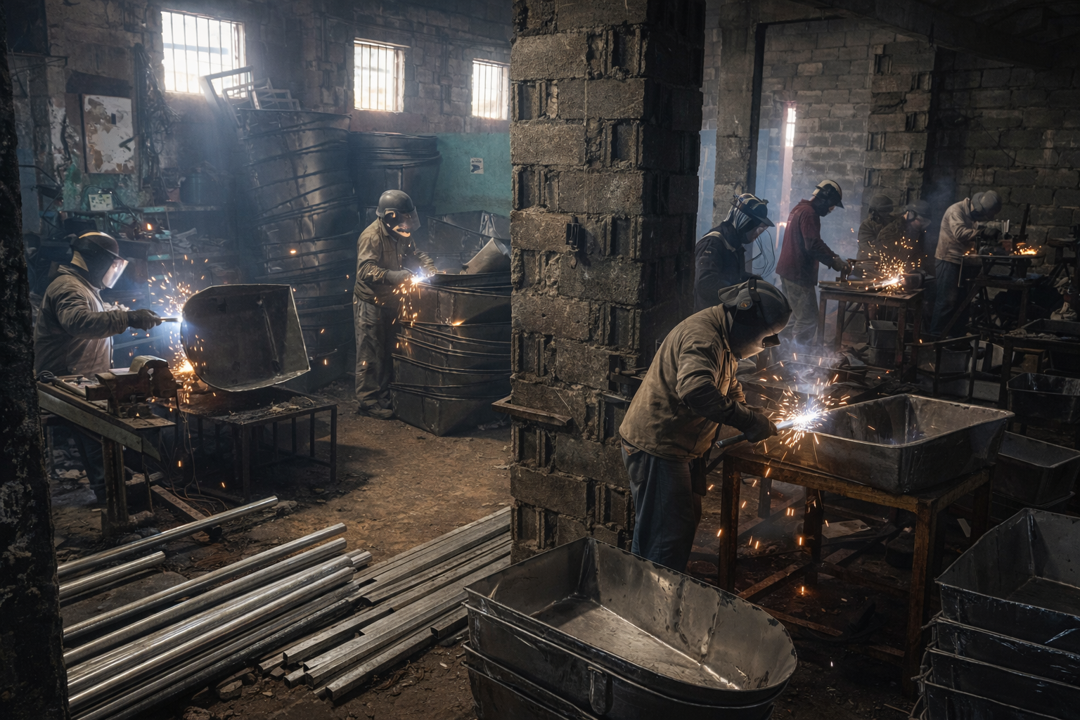 Área de trabajo de la empresa